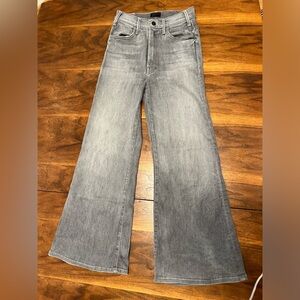 Mother Denim Size 26 The Hustler Roller Ankle